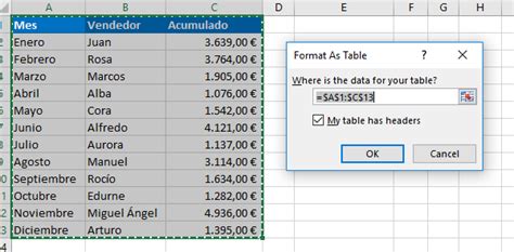 Rangos Y Tablas En Excel Tecnoexcel Nbkomputer