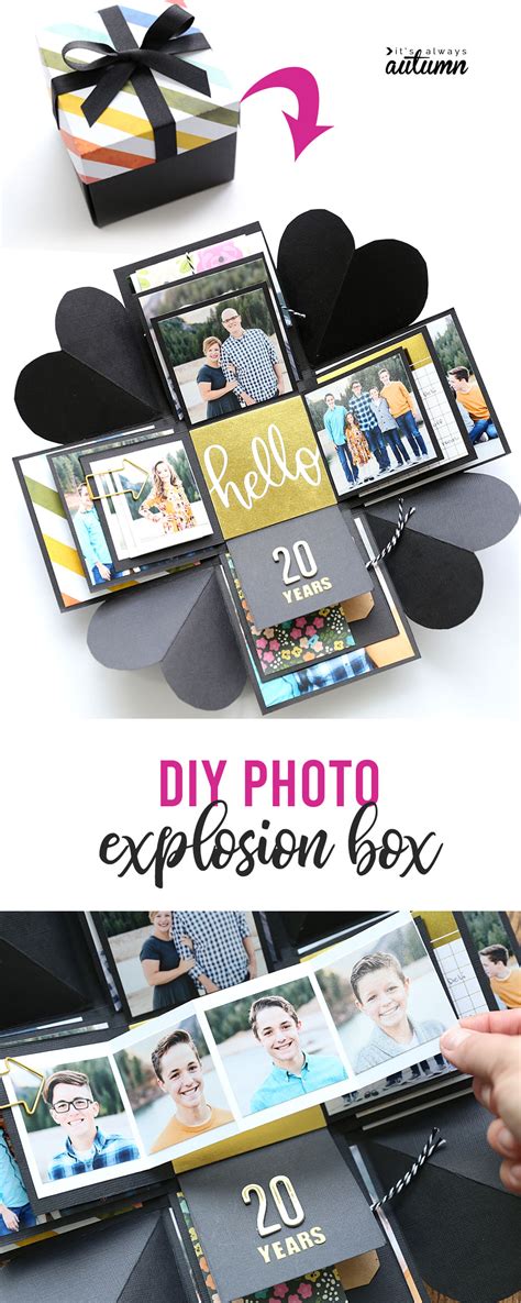 How To Make An Explosion Box Cheap Unique DIY Gift Idea It S