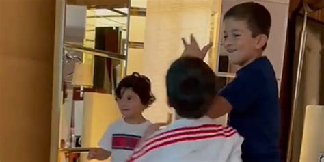 Baile Y Pogo Los Hijos De Messi Al Ritmo De La Nueva Session De Biza