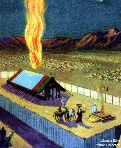 Exodus 40 Bible Pictures: The Tabernacle