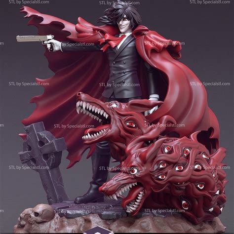 Alucard Standing Hellsing action figure Escorrega o Preço