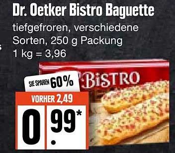 Dr Oetker Bistro Baguette Angebot Bei Edeka Frischemarkt Prospekte De