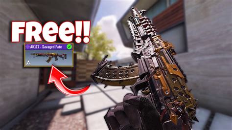 This FREE Ak117 Savaged Fate Epic Skin Is Better Than The Mythic