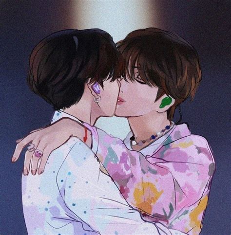 ғanarт ĸooĸv 2 Vkook fanart Taekook Fan art