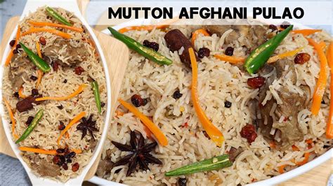 One Pot Mutton Afghani Pulao EID SPECIAL Easy MUTTON PULAO Kabuli