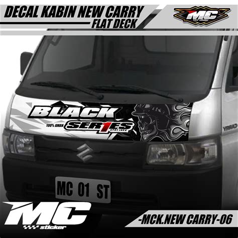 Jual COD DECAL KABIN NEW CARRY PICK UP 2022 STICKER KABIN DEPAN NEW