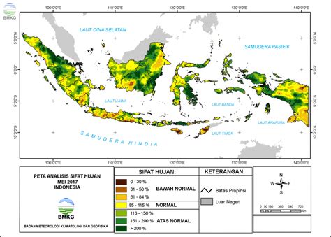 Analisis Curah Hujan Dan Sifat Hujan Bulan Mei 2017 BMKG