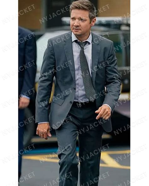 Order Mayor of Kingstown Jeremy Renner Suit At 30% OFF