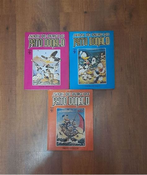 Livros Hq Coleção Anos de Ouro do Pato Donald Livro Editora Abril