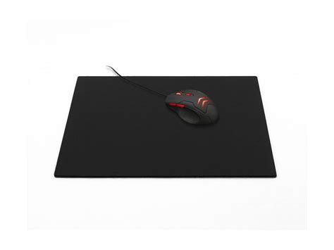 Grand Tapis De Souris En Cuir Noir