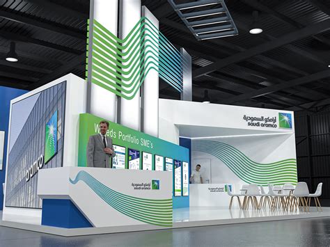 "ARAMCO" Stand Design :: Behance