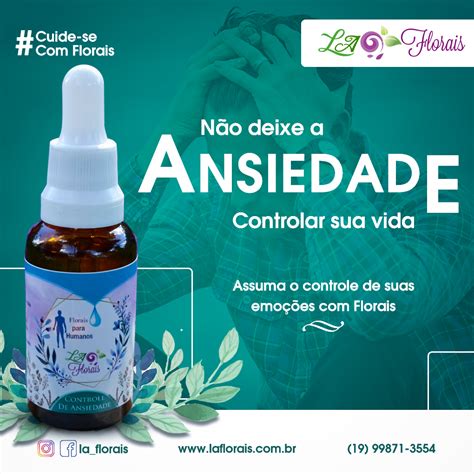 Floral Em Gotas Controle Da Ansiedade 30ml