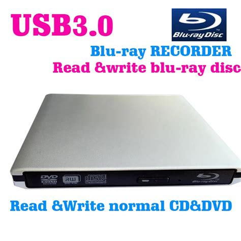 USB3.0 Bluray drive External bluray recorder read&write blu ray disc 3D ...