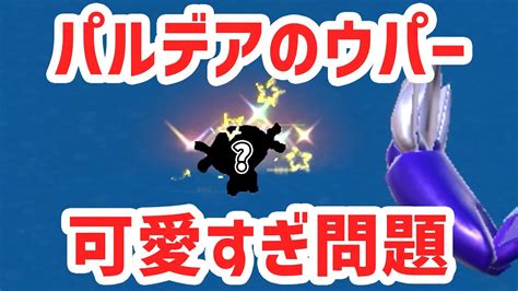 パルデアウパーの色違いが可愛すぎて惚れた【 ポケモンsv スカバイ 】 Youtube