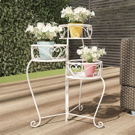 Amazon Pure Garden Lg Plant Stand Tier Indoor Or