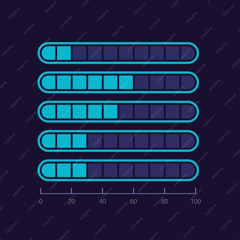 Modelo De Design De Gráfico Infográfico De Nível Fragmentado Para Tema Escuro Vetor Premium