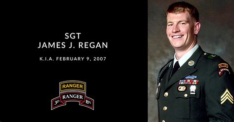 Sgt James J Regan Us Army Rangers Us Army Ranger Commitment