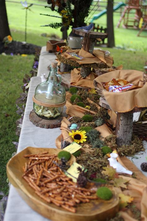 Enchanted Forest Wedding Food My Girls Th Birthday Woodland Fairy