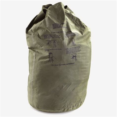 Webbingbabel Us Army Od Green Waterproof Clothing Bag