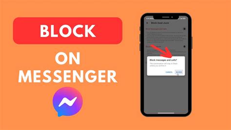 How To Block Someone On Facebook Messenger 2023 Short Tutorial Youtube