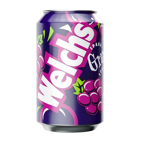 Welch's Grape Soda Can 355ml - 3D Model by murtazaboyraz