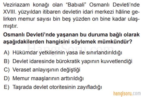 10 Sınıf Tarih 17 Yüzyılda Osmanlı Devleti nde Değişim ve Islahatlar