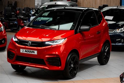 Aixam E City Sport Ambition Elektrisch Brommobiel Parelmoer Rood