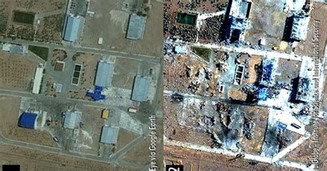 Satellite Images Show Damage To Iranian Missile Compound Cbs News