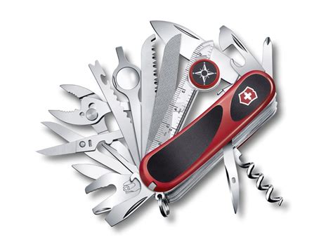 Victorinox Sackmesser EvoGrip S54 Anz Funktionen 31 Rot Schwarz