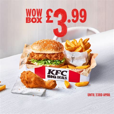 KFC Wow Box Returns with an Unbelievable £3.99 Offer!