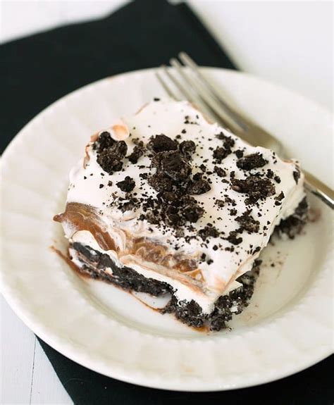 No Bake Oreo Layer Dessert