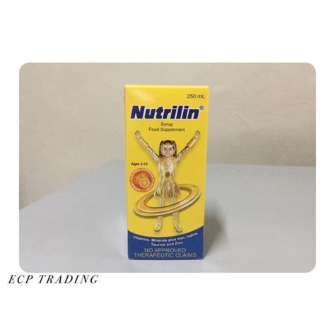 NUTRILIN SYRUP 120ML FOOD SUPPLEMENT Lazada PH