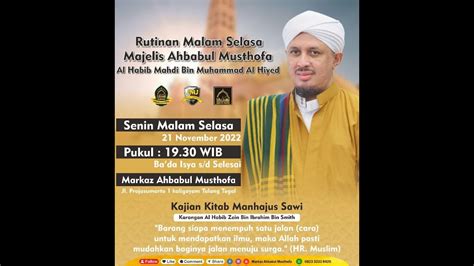 Live Eksklusif Jalsatul Itsnain Majelis Rasulullah Saw Jawa Tengah