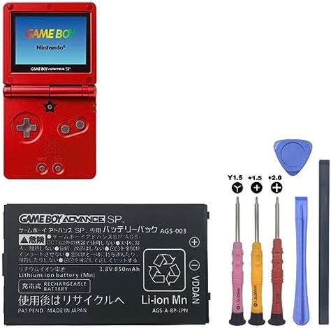 Amazon Gba Sp Battery Replacement For Nintendo Advance Sp Ags