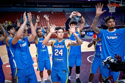 Gilas Pilipinas Banking On Home Crowd Support In Fiba Qualifiers