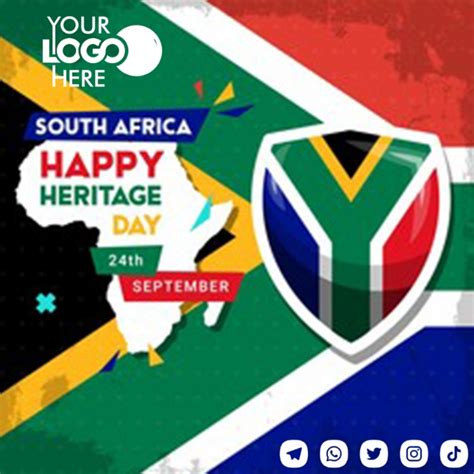 Plantilla De South Africa Happy Heritage Day Postermywall