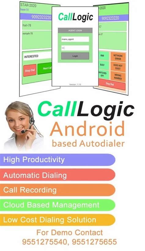 Domestic Outbound Calllogic Android GSM Auto Dialer In Pan India Free