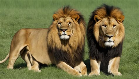 Comparing The Size Of African Lion And Asiatic Lion A Close Look