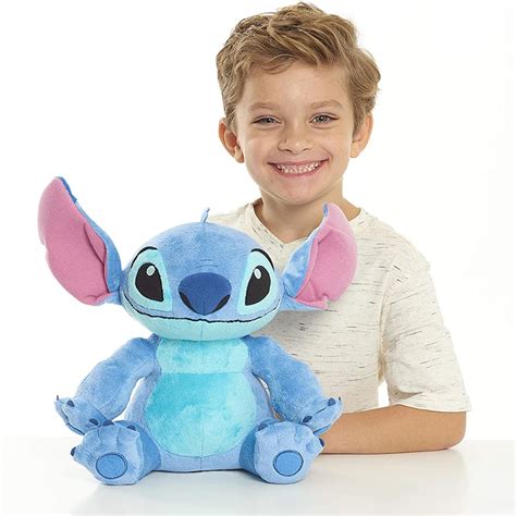 Bonecas De Pel Cia Disney Lilo E Stitch Brinquedos Anime Azuis