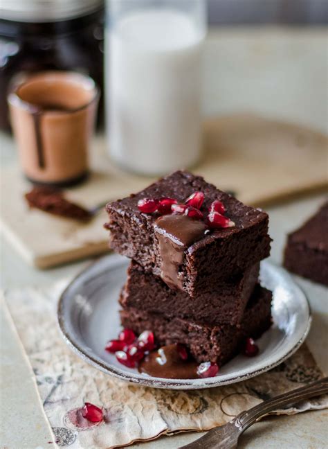 Dark Chocolate Brownies One Bowl Recipe And Vegan Klara`s Life