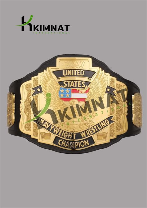 New WCW United States Championship Wrestling Replica Title Etsy