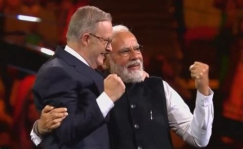 Pm Narendra Modi Australian Pm Anthony Albanese Prime Minister Modi