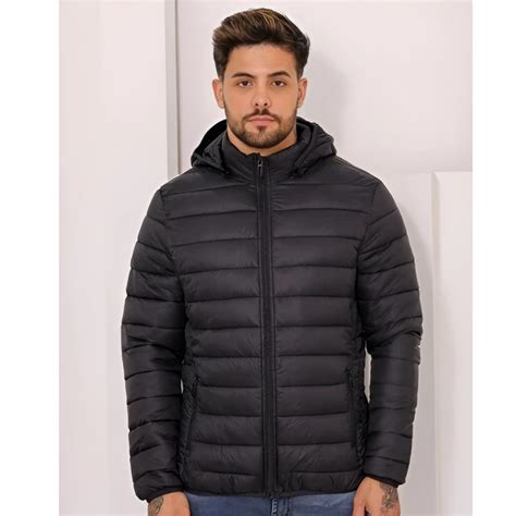 Jaquetas Masculinas Frio Intenso - Jaqueta Puffer Bobojaco Impermeável de Frio Intenso Blusa Masculina ...