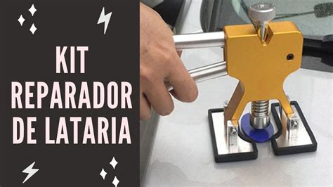 Kit Reparador De Lataria Tira Amassado Acessórios automotivo YouTube