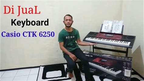 Jual Keyboard Casio Ctk 6250 Dus Buku Komplit Bisa Dangdutan