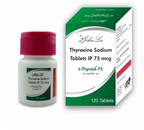 mg  thyroid thyroxine tablets strength  mcg  bottle