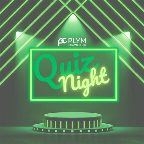 September Quiz Night 21st September Plym Chamber Cic