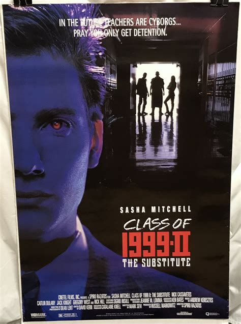 Class of 1999 Part 2: The Substitute (1993) Poster