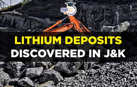 Lithium Deposits Discovered In J K