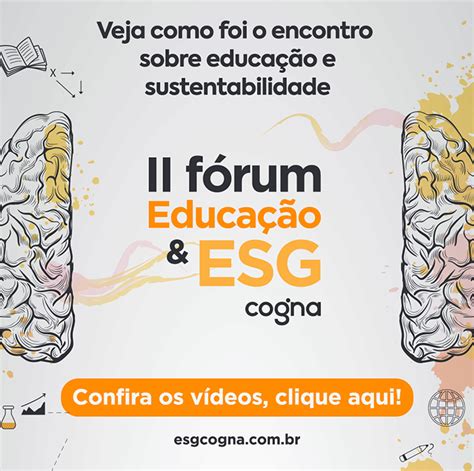 Informar para Transformar Edição 3 ESG Cogna Educação